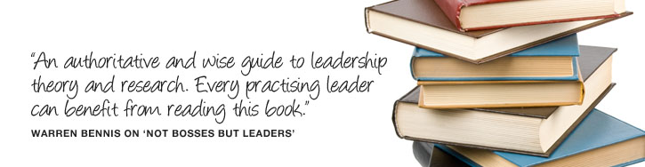 "An authoritative and wise guide to leadership theory and research. Every practising leader can benefit from reading this book" Warren Bennis on "Not Bosses But Leaders"